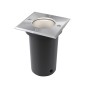 Outdoor Bodenleuchten 3 Stk. Quadratisch Outdoor Bodenleuchten 3 Stk. Quadratisch
