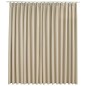 Verdunkelungsvorhang mit Haken Beige 290 x 245 cm Verdunkelungsvorhang mit Haken Beige 290 x 245 cm