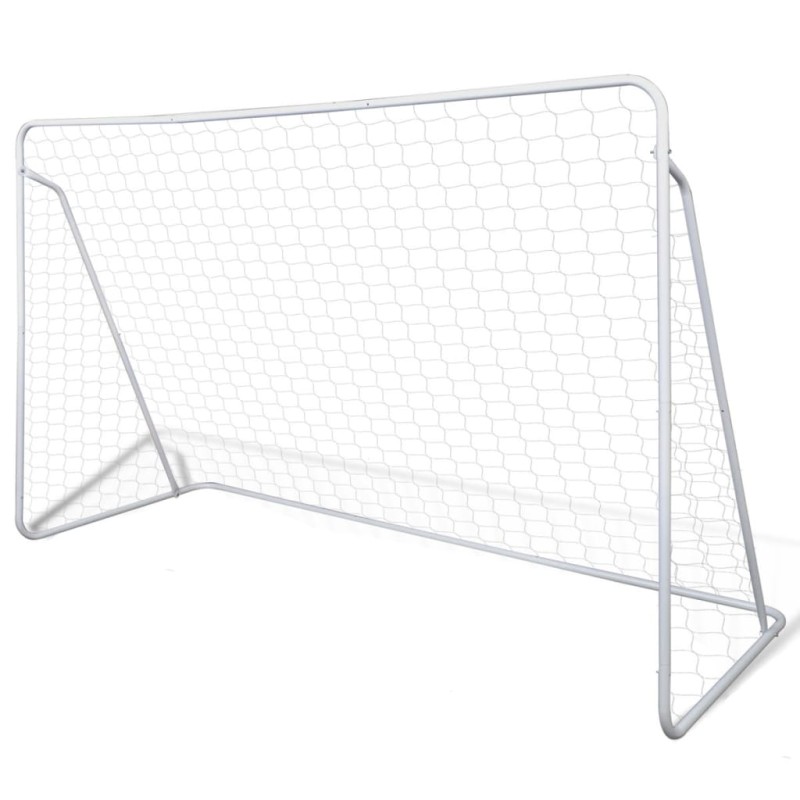 vidaXL Fußballtor 240x90x150 cm Stahl Hochwertig vidaXL Fußballtor 240x90x150 cm Stahl Hochwertig