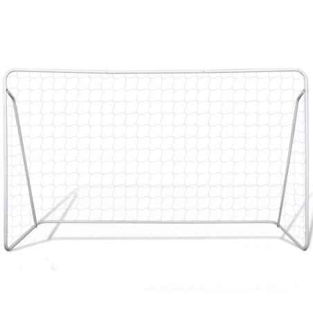 vidaXL Fußballtor 240x90x150 cm Stahl Hochwertig