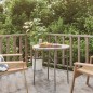 Beistelltisch Grau 45 cm Poly Rattan Beistelltisch Grau 45 cm Poly Rattan