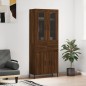 vidaXL Highboard Braun Eichen-Optik 69,5x34x180 cm Holzwerkstoff vidaXL Highboard Braun Eichen-Optik 69,5x34x180 cm Holzwerkstoff