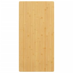 Tischplatte 40x80x2,5 cm Bambus