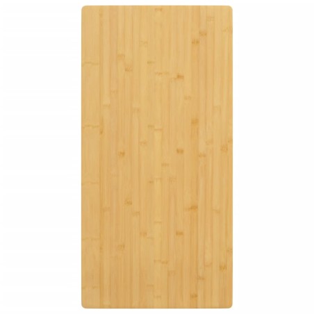 Tischplatte 40x80x2,5 cm Bambus