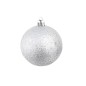 100-tlg. Weihnachtskugel-Set 3/4/6 cm Silbern 100-tlg. Weihnachtskugel-Set 3/4/6 cm Silbern