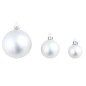100-tlg. Weihnachtskugel-Set 3/4/6 cm Silbern 100-tlg. Weihnachtskugel-Set 3/4/6 cm Silbern