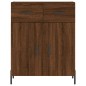 vidaXL Highboard Braun Eichen-Optik 69,5x34x180 cm Holzwerkstoff vidaXL Highboard Braun Eichen-Optik 69,5x34x180 cm Holzwerkstoff