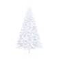 Künstlicher Halber Weihnachtsbaum mit Ständer Weiß 150 cm PVC Künstlicher Halber Weihnachtsbaum mit Ständer Weiß 150 cm PVC