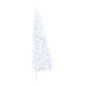 Künstlicher Halber Weihnachtsbaum mit Ständer Weiß 150 cm PVC Künstlicher Halber Weihnachtsbaum mit Ständer Weiß 150 cm PVC