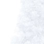 Künstlicher Halber Weihnachtsbaum mit Ständer Weiß 150 cm PVC Künstlicher Halber Weihnachtsbaum mit Ständer Weiß 150 cm PVC