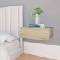 Hängende Nachttische 2 Stk. Sonoma-Eiche 40x30x15 cm Hängende Nachttische 2 Stk. Sonoma-Eiche 40x30x15 cm