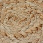 vidaXL Teppich Flechtmuster Jute 120 cm Rund vidaXL Teppich Flechtmuster Jute 120 cm Rund