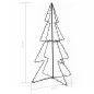 Weihnachtsbaum in Kegelform 160 LEDs Indoor & Outdoor 78x120 cm Weihnachtsbaum in Kegelform 160 LEDs Indoor & Outdoor 78x120 cm