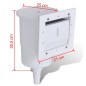 8-tlg. Pool Skimmer 21 x 25 x 30,5 cm 8-tlg. Pool Skimmer 21 x 25 x 30,5 cm