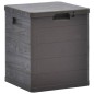 Garten-Aufbewahrungsbox 90 L Braun Garten-Aufbewahrungsbox 90 L Braun