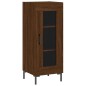 Highboard Braun Eichen-Optik 34,5x34x180 cm Holzwerkstoff Highboard Braun Eichen-Optik 34,5x34x180 cm Holzwerkstoff