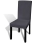 Stretch-Stuhlhussen Gerade 4 Stk. Anthrazit Stretch-Stuhlhussen Gerade 4 Stk. Anthrazit