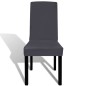 Stretch-Stuhlhussen Gerade 4 Stk. Anthrazit Stretch-Stuhlhussen Gerade 4 Stk. Anthrazit