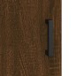 Highboard Braun Eichen-Optik 34,5x34x180 cm Holzwerkstoff Highboard Braun Eichen-Optik 34,5x34x180 cm Holzwerkstoff