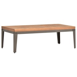 Garten-Couchtisch 110×55×35 cm Massivholz Akazie