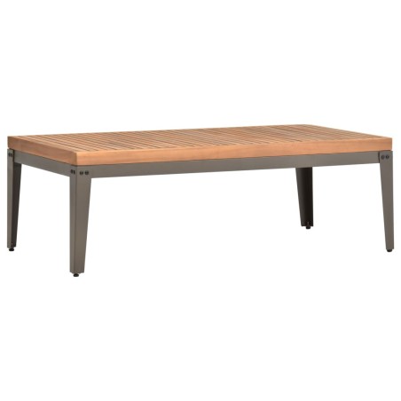 Garten-Couchtisch 110×55×35 cm Massivholz Akazie