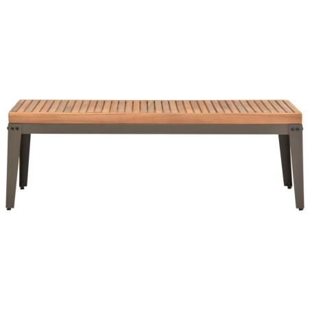 Garten-Couchtisch 110×55×35 cm Massivholz Akazie