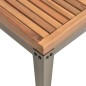 Garten-Couchtisch 110×55×35 cm Massivholz Akazie