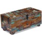 vidaXL Couchtisch Truhe Altholz Massiv 80x40x35 cm vidaXL Couchtisch Truhe Altholz Massiv 80x40x35 cm