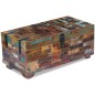 vidaXL Couchtisch Truhe Altholz Massiv 80x40x35 cm vidaXL Couchtisch Truhe Altholz Massiv 80x40x35 cm