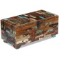 vidaXL Couchtisch Truhe Altholz Massiv 80x40x35 cm vidaXL Couchtisch Truhe Altholz Massiv 80x40x35 cm