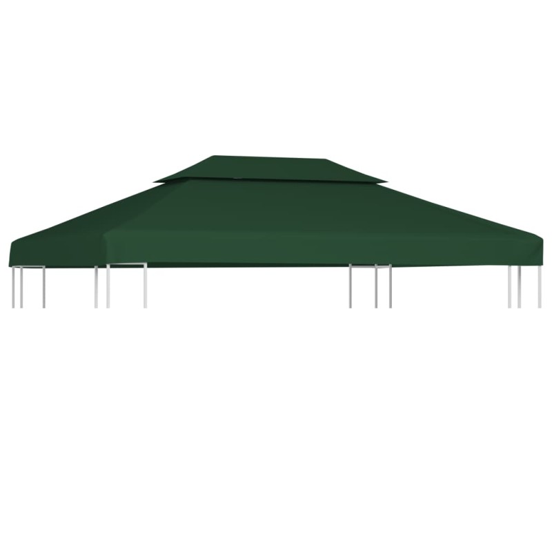 vidaXL Pavillon-Dachplane Ersatzdach 310 g/m² Grün 3x4 m vidaXL Pavillon-Dachplane Ersatzdach 310 g/m² Grün 3x4 m