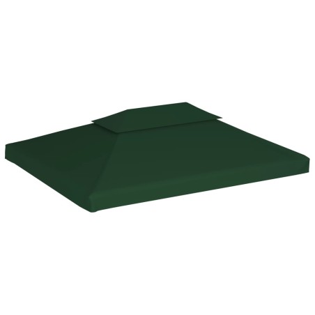vidaXL Pavillon-Dachplane Ersatzdach 310 g/m² Grün 3x4 m