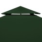 vidaXL Pavillon-Dachplane Ersatzdach 310 g/m² Grün 3x4 m vidaXL Pavillon-Dachplane Ersatzdach 310 g/m² Grün 3x4 m