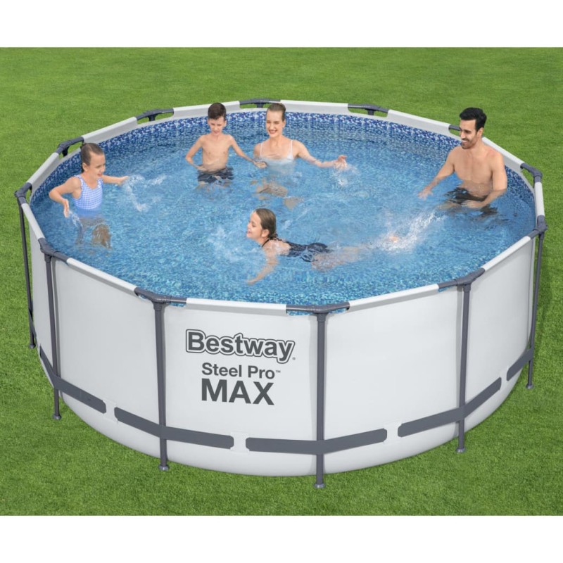 Bestway Steel Pro MAX Swimmingpool-Set Rund 366x122 cm Bestway Steel Pro MAX Swimmingpool-Set Rund 366x122 cm