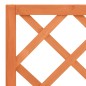 Garten-Spalier mit Blumenkasten Braun 70x30x135 cm Tannenholz Garten-Spalier mit Blumenkasten Braun 70x30x135 cm Tannenholz