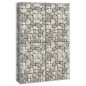 Steinkorb Gabione mit Deckeln Verzinkter Draht 150×100×30 cm Steinkorb Gabione mit Deckeln Verzinkter Draht 150×100×30 cm