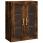 Highboard Räuchereiche 69,5x34x180 cm Holzwerkstoff Highboard Räuchereiche 69,5x34x180 cm Holzwerkstoff