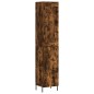 Highboard Räuchereiche 34,5x34x180 cm Holzwerkstoff Highboard Räuchereiche 34,5x34x180 cm Holzwerkstoff