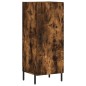 Highboard Räuchereiche 34,5x34x180 cm Holzwerkstoff Highboard Räuchereiche 34,5x34x180 cm Holzwerkstoff