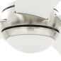 Dekorativer Deckenventilator mit Leuchtmittel 128 cm Weiß Dekorativer Deckenventilator mit Leuchtmittel 128 cm Weiß