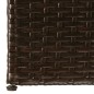 vidaXL Garden-Auflagenbox Braun 150x100x100 cm Poly Rattan vidaXL Garden-Auflagenbox Braun 150x100x100 cm Poly Rattan