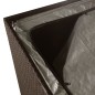 vidaXL Garden-Auflagenbox Braun 150x100x100 cm Poly Rattan vidaXL Garden-Auflagenbox Braun 150x100x100 cm Poly Rattan