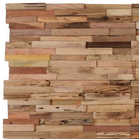 Wandverkleidung 10 Stk. 1,03 m² Recyceltes Teak