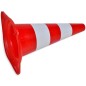 vidaXL Verkehrskegel 10 Stk. Reflektierend Rot und Weiß 50 cm vidaXL Verkehrskegel 10 Stk. Reflektierend Rot und Weiß 50 cm