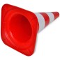 vidaXL Verkehrskegel 10 Stk. Reflektierend Rot und Weiß 50 cm vidaXL Verkehrskegel 10 Stk. Reflektierend Rot und Weiß 50 cm