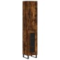 vidaXL Highboard Räuchereiche 34,5x34x180 cm Holzwerkstoff vidaXL Highboard Räuchereiche 34,5x34x180 cm Holzwerkstoff