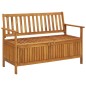 vidaXL Gartenbank mit Stauraum 120 cm Massivholz Akazie vidaXL Gartenbank mit Stauraum 120 cm Massivholz Akazie