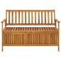 vidaXL Gartenbank mit Stauraum 120 cm Massivholz Akazie vidaXL Gartenbank mit Stauraum 120 cm Massivholz Akazie