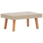 Garten-Couchtisch Poly Rattan Beige Garten-Couchtisch Poly Rattan Beige