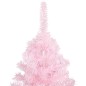 Künstlicher Weihnachtsbaum mit Ständer Rosa 150 cm PVC Künstlicher Weihnachtsbaum mit Ständer Rosa 150 cm PVC
